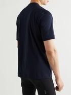 Rapha - Logo-Embroidered Cotton-Jersey T-Shirt - Blue