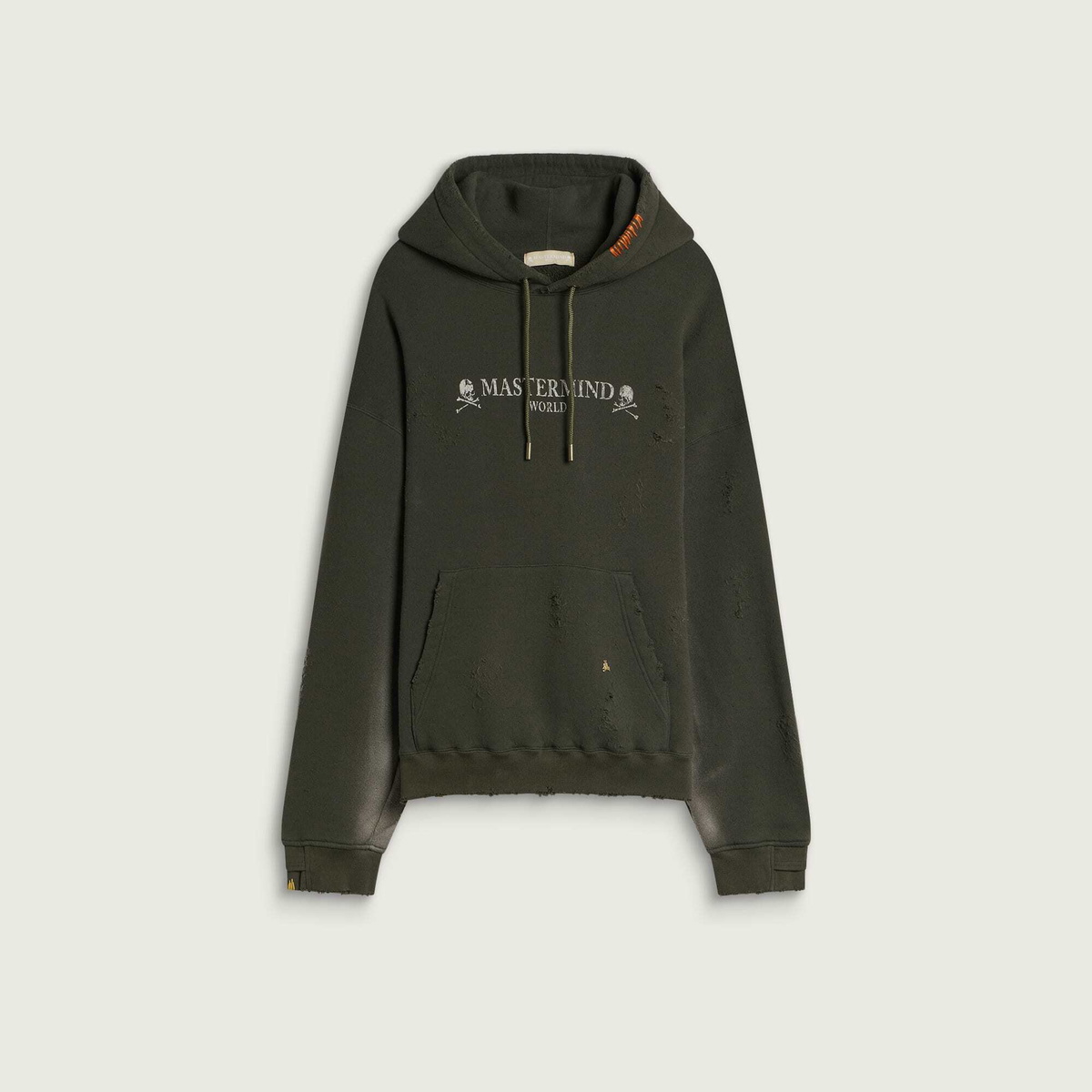 MASTERMIND WORLD Men's OG Vintage Hoodie in Olive