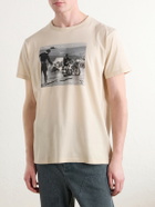 RRL - Garment-Dyed Printed Cotton-Jersey T-Shirt - Neutrals