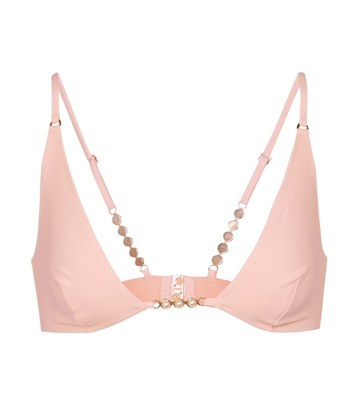 Photo: Stella McCartney - Embellished triangle bikini top