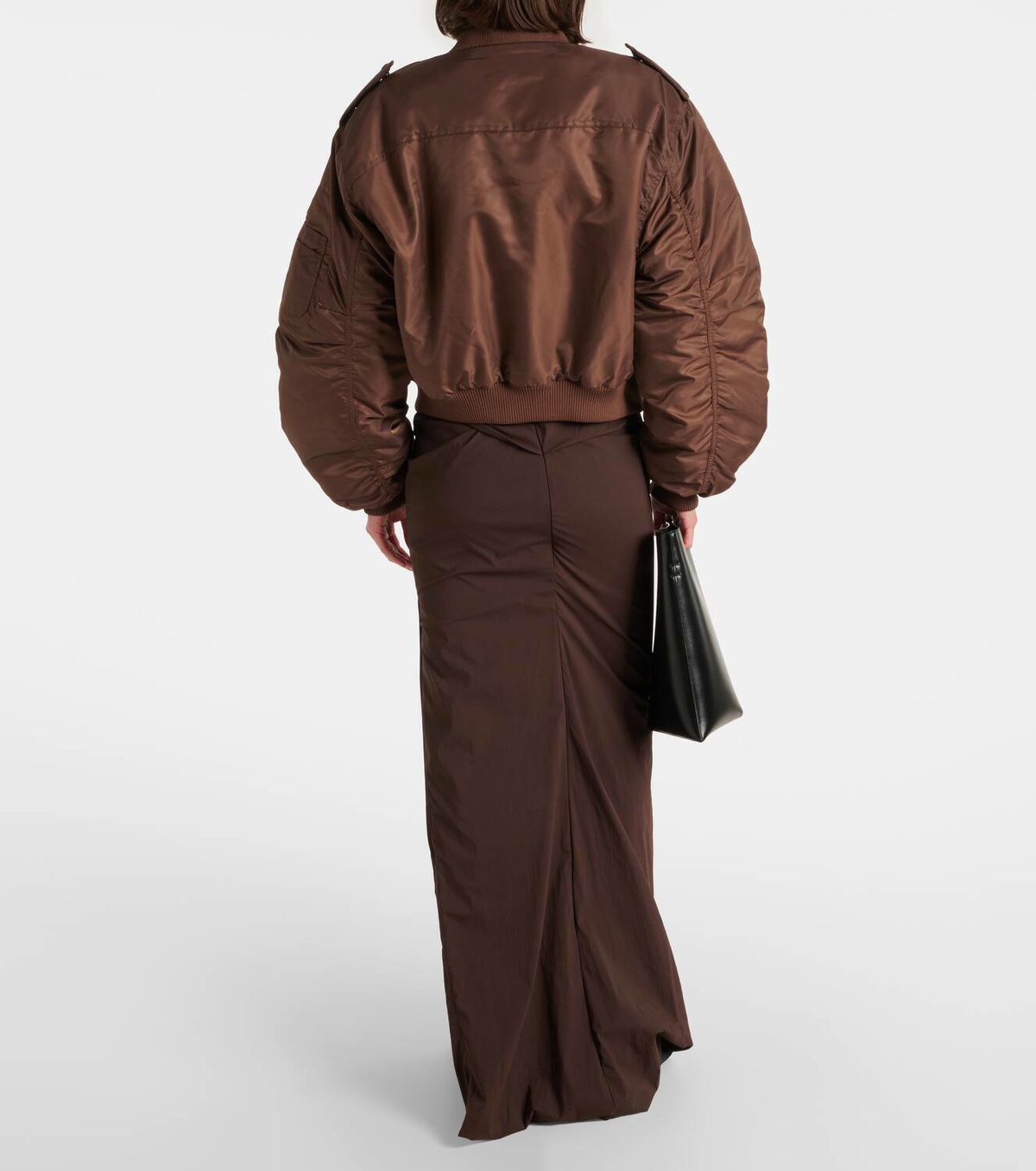 Entire Studios Cropped bomber jacket