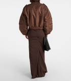 Entire Studios Cropped bomber jacket