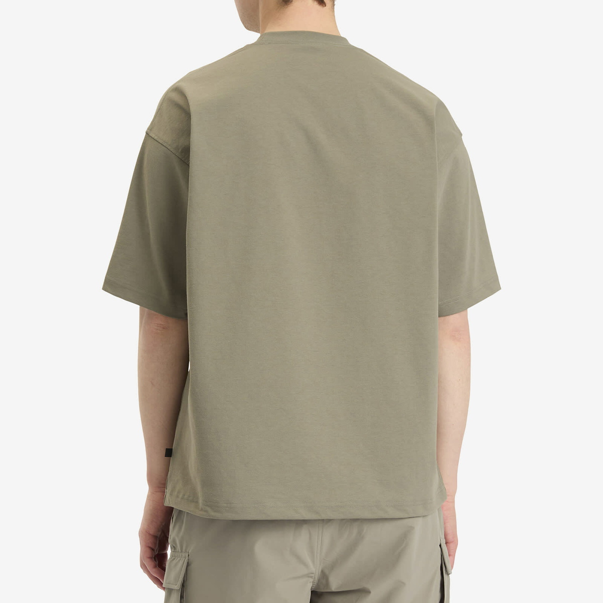 DAIWA Men's Tech Drawstring T-Shirt in Wolf Grey