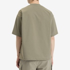DAIWA Men's Tech Drawstring T-Shirt in Wolf Grey