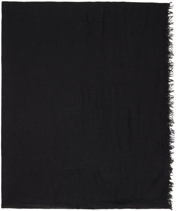 Photo: Rick Owens Black Temple Ginny Scarf
