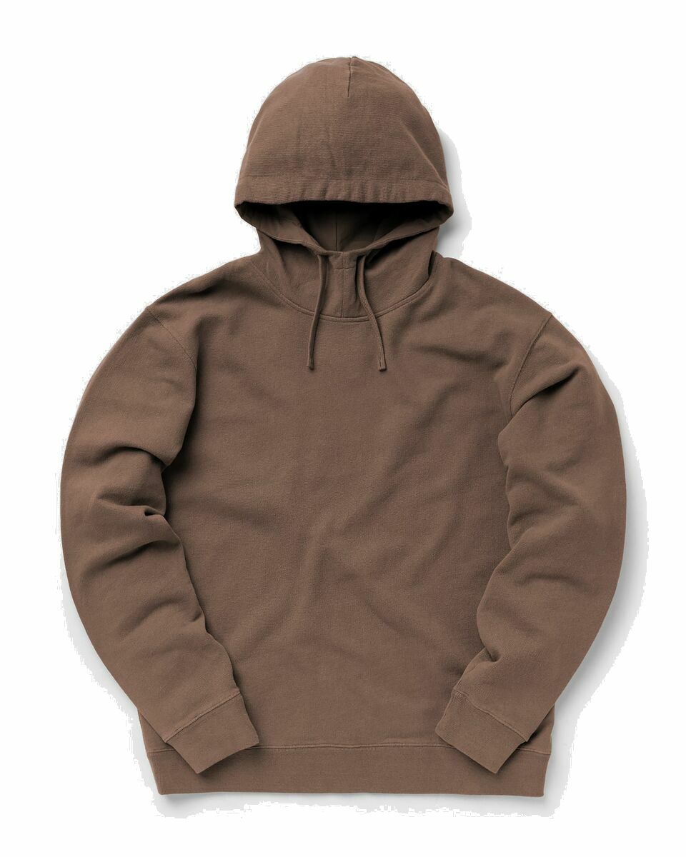 Photo: Norse Projects Fraser Tab Series Hood Brown - Mens - Hoodies
