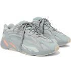 adidas Originals - Yeezy Boost 700 V2 Suede, Mesh and Leather Sneakers - Gray