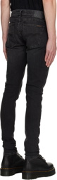 Nudie Jeans Black Lin Jeans