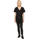 Boris Bidjan Saberi Black Vinyl-Coated Body-Molded Jeans