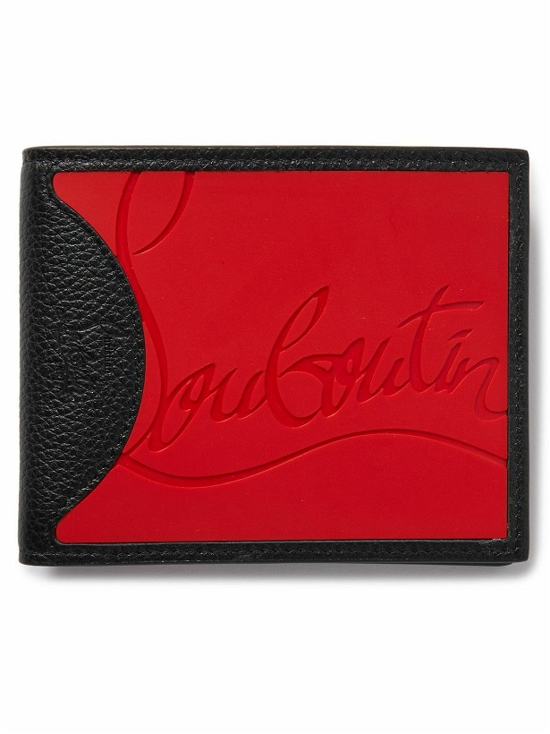 Photo: Christian Louboutin - Logo-Debossed Leather and PU Billfold Wallet