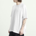 Comme des Garçons SHIRT Men's Oversized Cotton Jersey in White