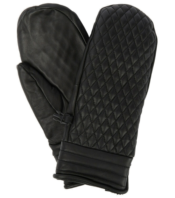 Photo: Fusalp - Athena quilted leather mittens