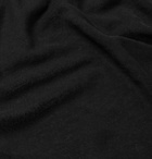 SAINT LAURENT - Cotton-Gauze T-Shirt - Black
