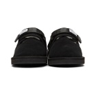 Suicoke Black Shearling Zavo-M Sandals