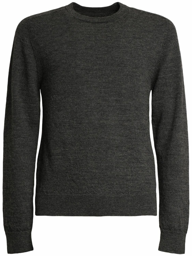 Photo: MAISON MARGIELA Wool Crewneck Sweater