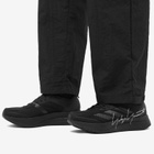 Y-3 Men's Boston 11 Sneakers in Black/White/Off White