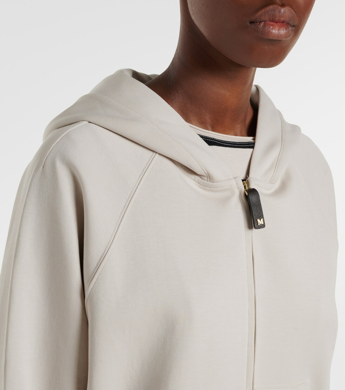 'S Max Mara Alma cotton-blend hoodie