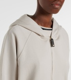 'S Max Mara Alma cotton-blend hoodie