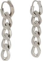 Maison Margiela Silver Gourmette Collection Earrings