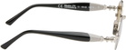 Kuboraum Silver & Black J74 Sunglasses