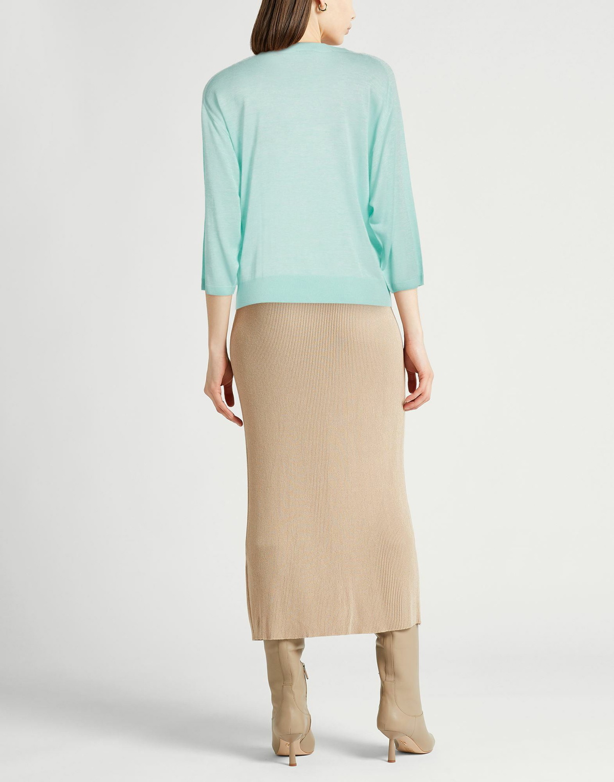Peserico Womens Sweater Light in Green