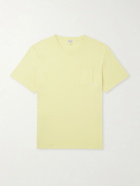 LOEWE - Anagram-Embroidered Cotton-Jersey T-Shirt - Yellow