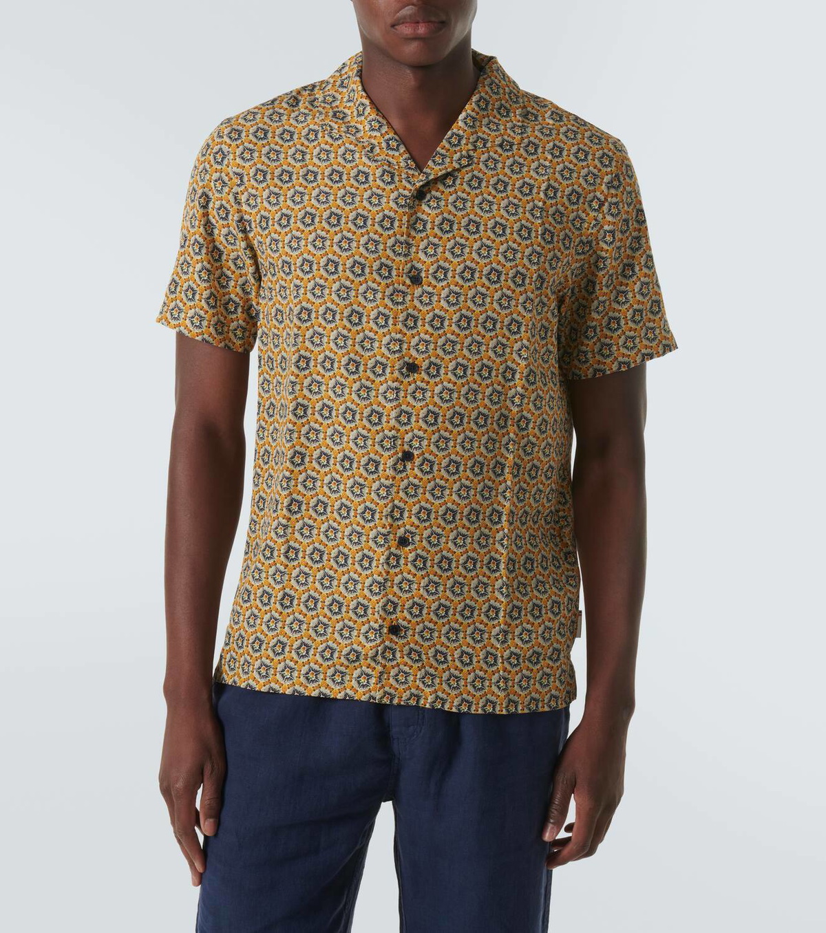 Orlebar Brown Ribbert bowling shirt