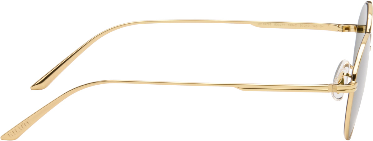 KHAITE Gold Oliver Peoples Edition 1998C Sunglasses