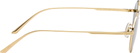 KHAITE Gold Oliver Peoples Edition 1998C Sunglasses