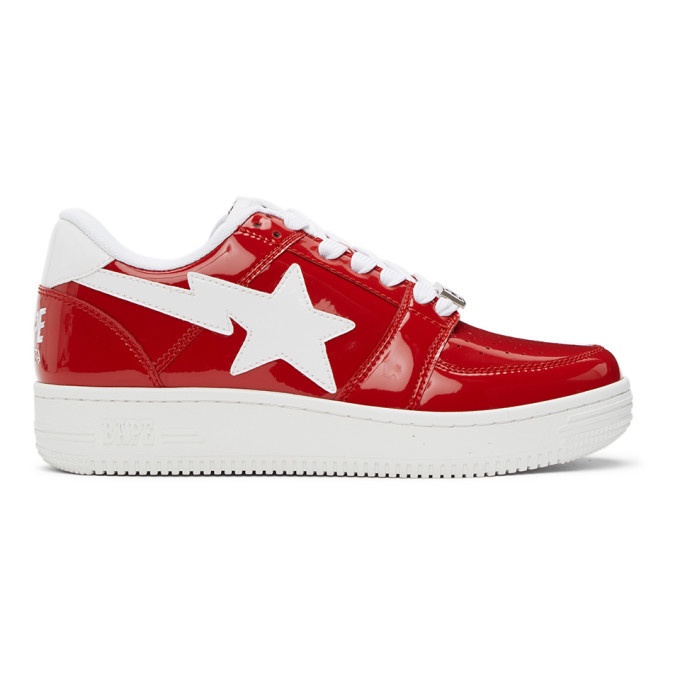 Photo: BAPE Red Sta Low M2 Sneakers