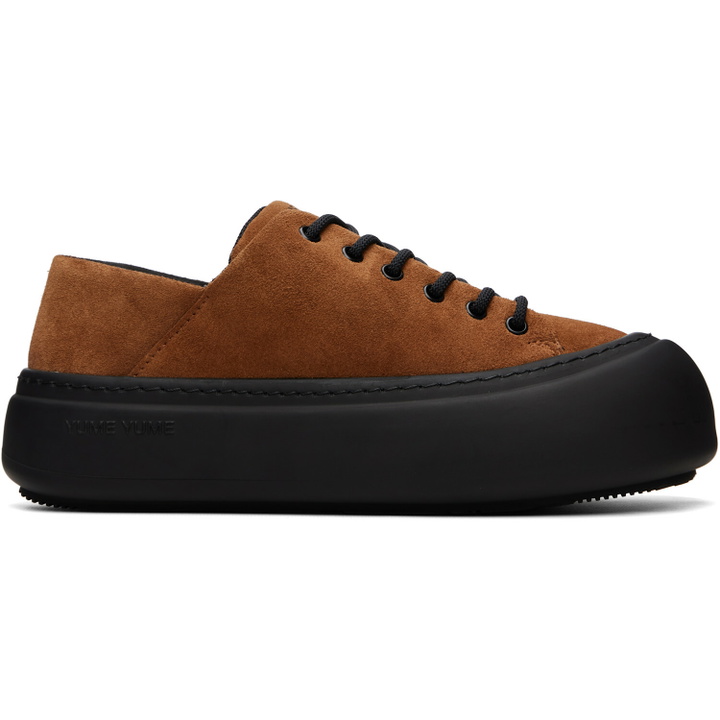 Photo: YUME YUME SSENSE Exclusive Tan Goofy Sneakers