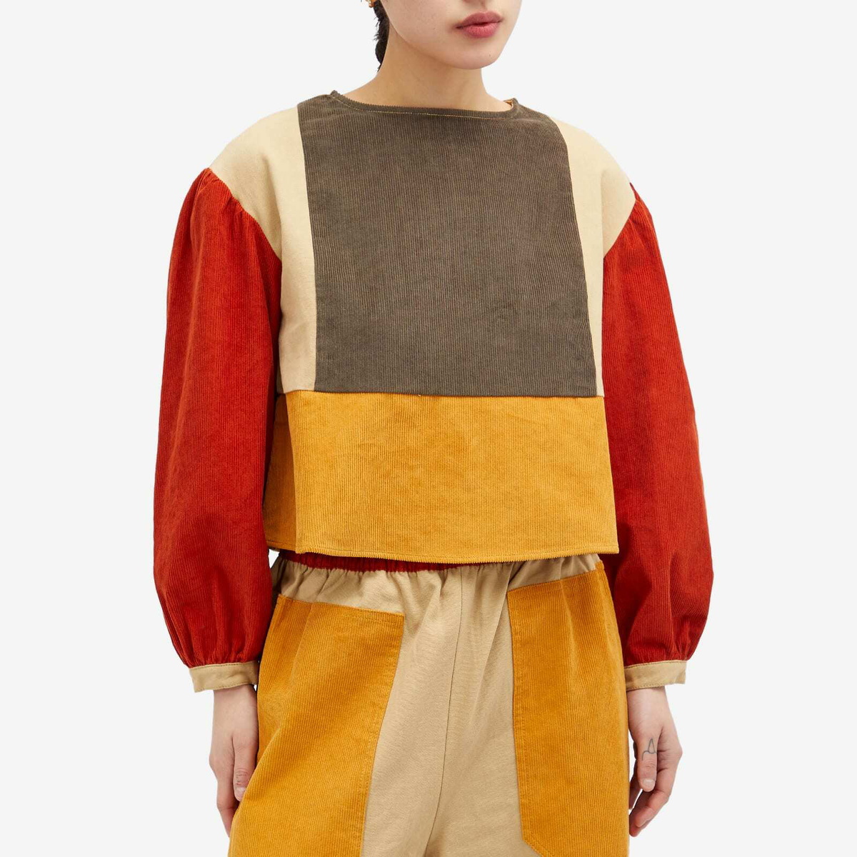 L.F. Markey Women's Dorian Top in Patchwork