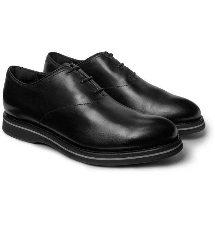 Photo: Berluti - Alessio Leather Oxford Shoes - Black
