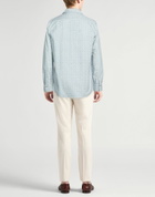 Brunello Cucinelli Mens Shirt Sky in Blue