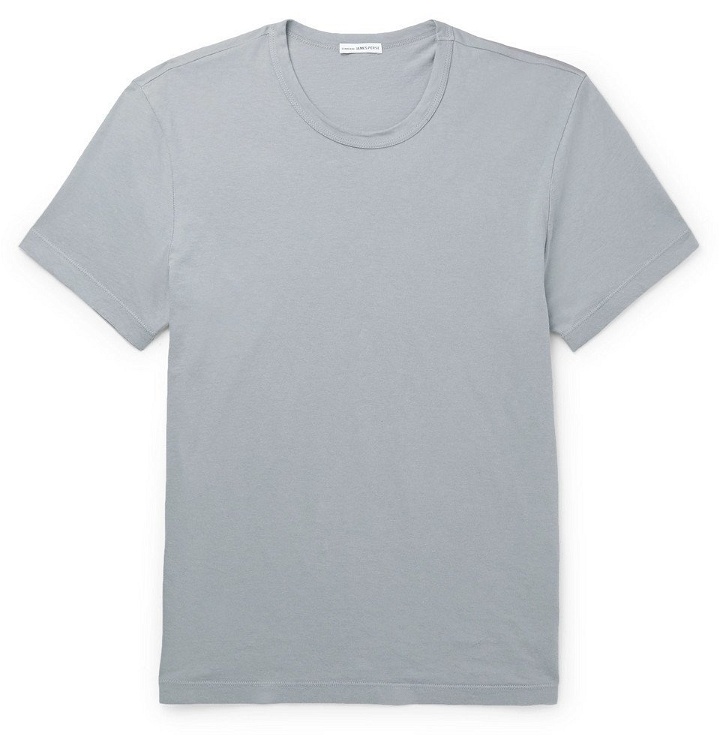 Photo: James Perse - Slim-Fit Combed Cotton-Jersey T-Shirt - Gray
