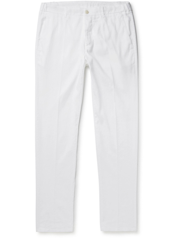 Photo: ALTEA - Dumbo Linen-Blend Trousers - White