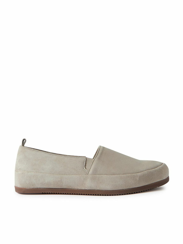 Photo: Mulo - Suede Loafers - Neutrals