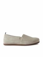 Mulo - Suede Loafers - Neutrals