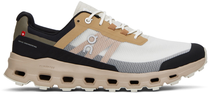 Photo: On Black & Beige Cloudvista Sneakers