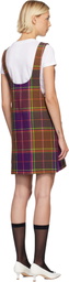 Anna Sui SSENSE Exclusive Brown Jumper Minidress