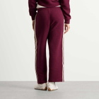 Adidas Women's Firebird Track Pant in Maroon/Vivid Red