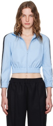alexanderwang.t Blue Logo Tape Track Jacket