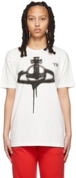 Vivienne Westwood Off-White Spray Orb T-Shirt