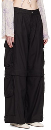 Holzweiler Black Ebbi Cargo Pants