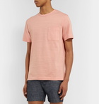 Mr P. - Slub Cotton-Jersey T-Shirt - Pink