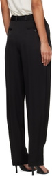 Loulou de Saison Black Alio Pleated Trousers