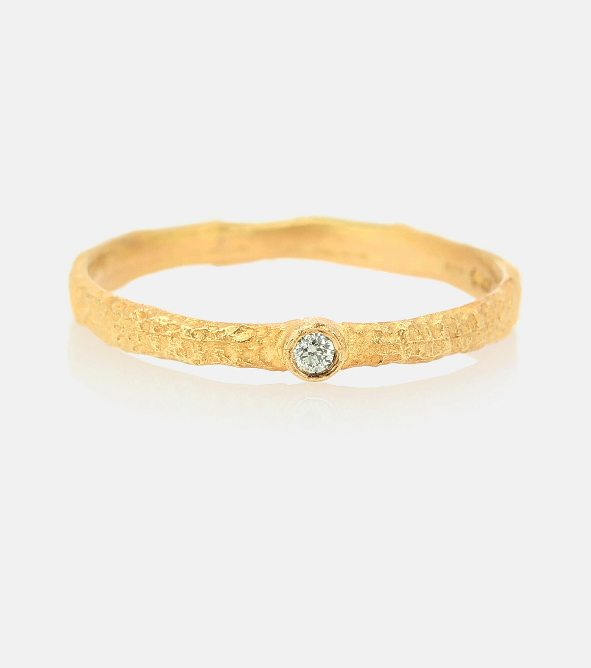 Elhanati - Roxy Love 18kt gold ring with green diamond