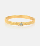 Elhanati - Roxy Love 18kt gold ring with green diamond