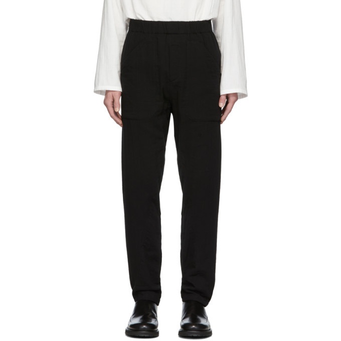 Photo: Ann Demeulemeester Black Patch Pocket Trousers