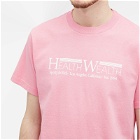 Sporty & Rich Men's Health Wealth '94 T-Shirt in Sweet/White
